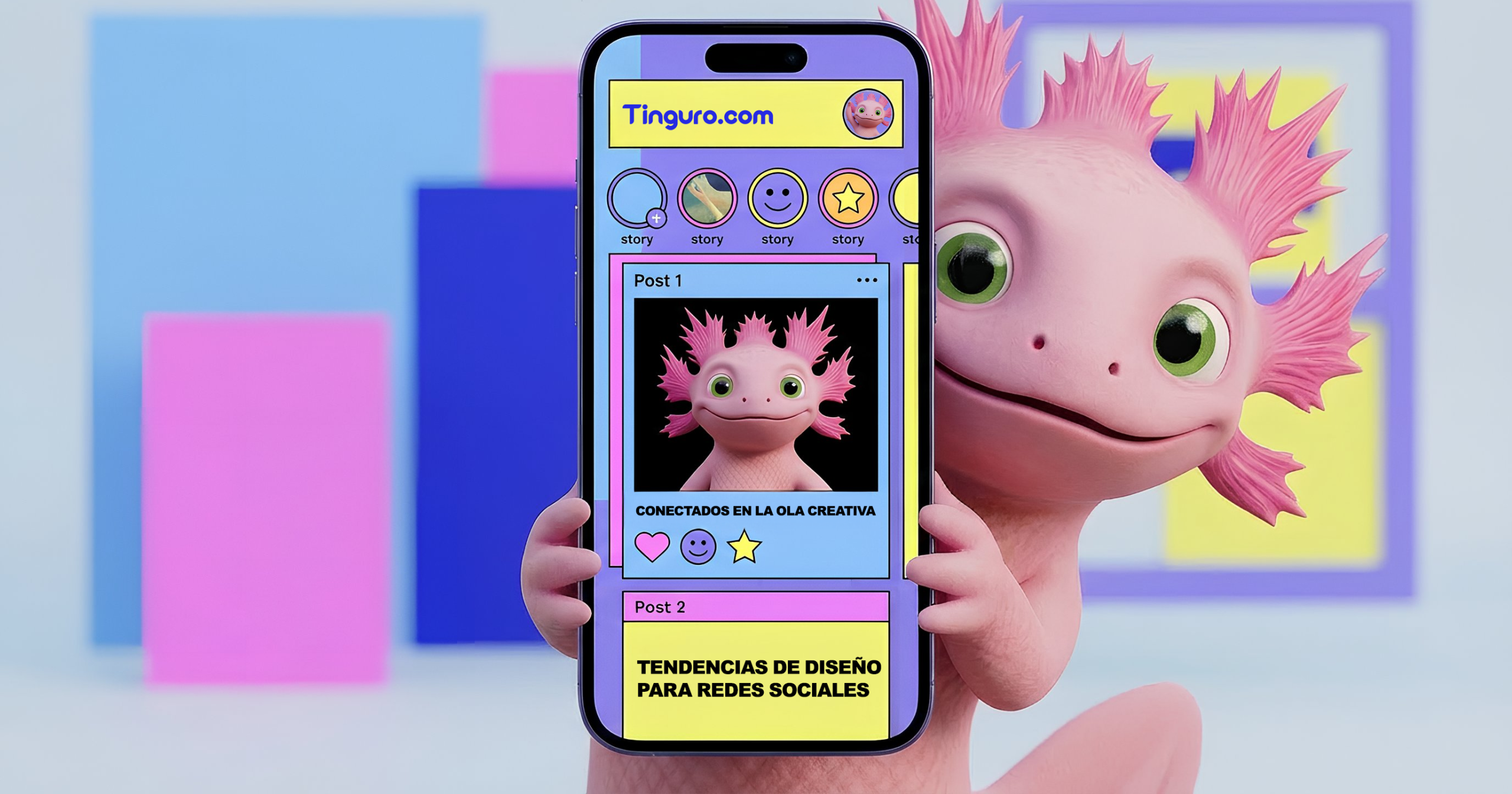 Tendencias de diseño para redes sociales en 2026